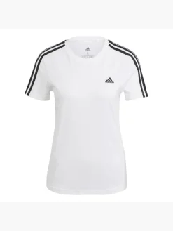 Adidas LOUNGEWEAR Essentials Slim 3-Streifen T-Shirt