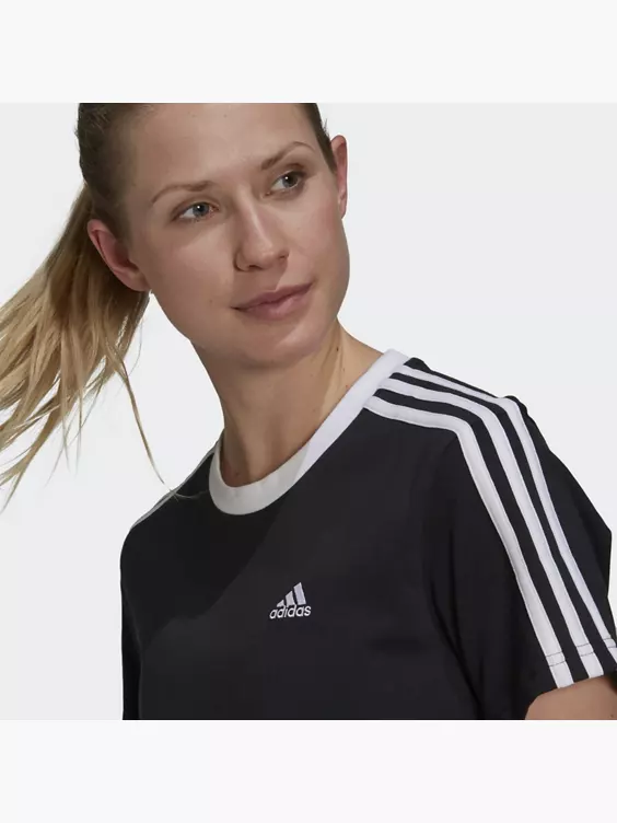 Adidas Essentials 3-Streifen T-Shirt 2 Adidas Essentials 3-Streifen T-Shirt – Bild 2