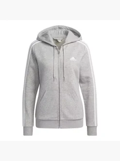 Adidas Essentials Fleece 3-Streifen Kapuzenjacke