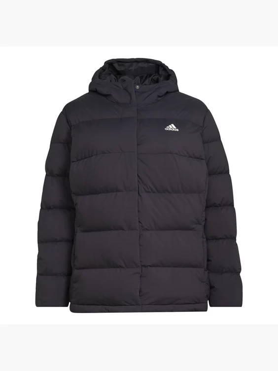 Adidas Helionic Hooded Daunenjacke – Große Größen 1 Adidas Helionic Hooded Daunenjacke – Große Größen