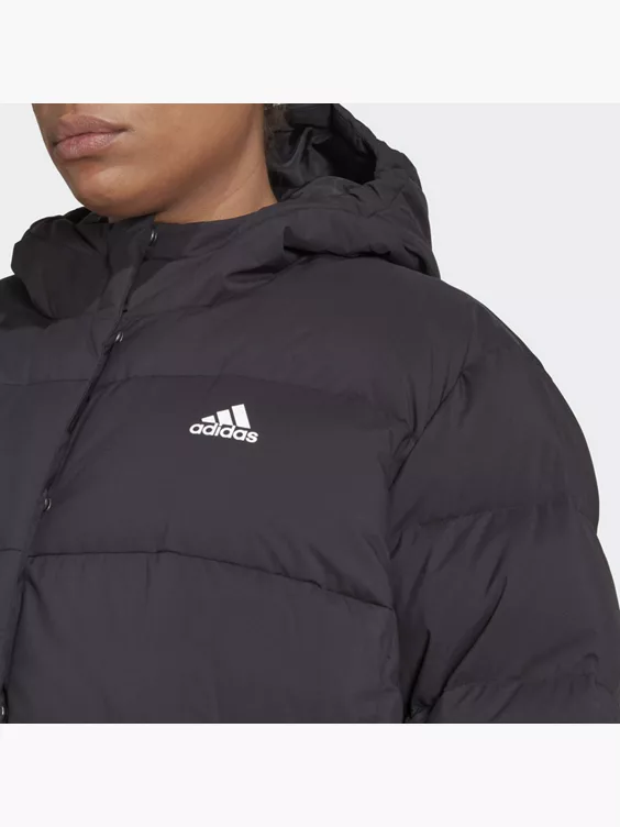Adidas Helionic Hooded Daunenjacke – Große Größen 3 Adidas Helionic Hooded Daunenjacke – Große Größen – Bild 3