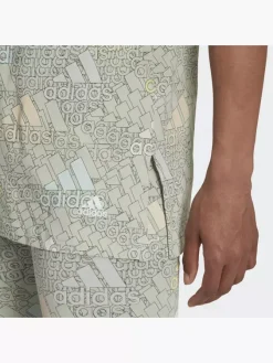 Adidas Essentials Multi-Colored Logo Boyfriend T-Shirt -Adidas Shop 8012 HL4464 P2