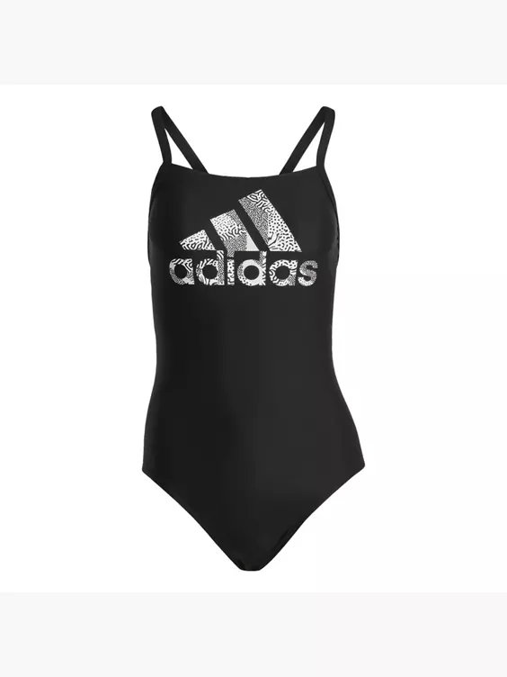 Adidas Big Logo Badeanzug 1 Adidas Big Logo Badeanzug