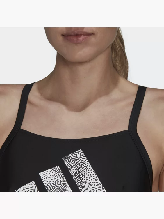 Adidas Big Logo Badeanzug 2 Adidas Big Logo Badeanzug – Bild 2