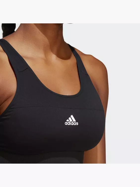 Adidas AEROKNIT Training Medium-Support Sport-BH 3 Adidas AEROKNIT Training Medium-Support Sport-BH – Bild 3