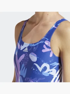 Adidas Floral 3-Streifen Badeanzug -Adidas Shop 8012 IB5994 P1