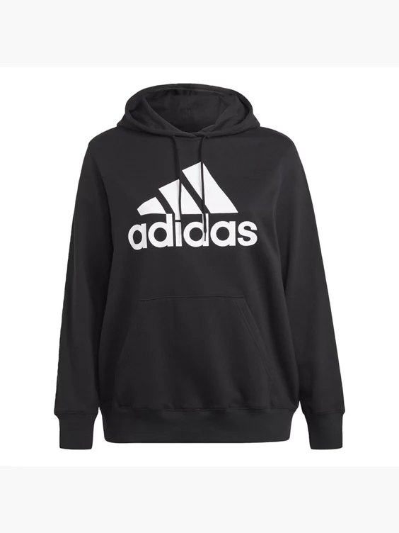 Adidas Essentials Big Logo Regular French Terry Hoodie – Große Größen 1 Adidas Essentials Big Logo Regular French Terry Hoodie – Große Größen