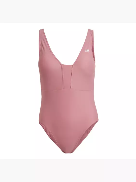 Adidas Iconisea 3-Streifen Badeanzug 1 Adidas Iconisea 3-Streifen Badeanzug