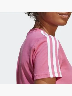 Adidas LOUNGEWEAR Essentials Slim 3-Streifen T-Shirt -Adidas Shop 8012 IB9453 P2