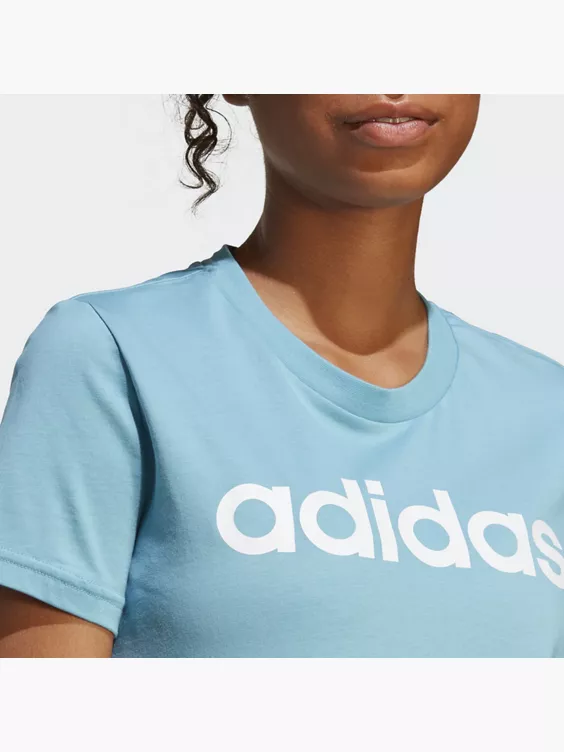 Adidas LOUNGEWEAR Essentials Slim Logo T-Shirt 2 Adidas LOUNGEWEAR Essentials Slim Logo T-Shirt – Bild 2
