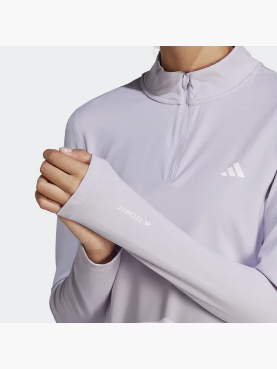 Adidas Techfit Quarter-Zip Training Longsleeve 2 Adidas Techfit Quarter-Zip Training Longsleeve – Bild 2