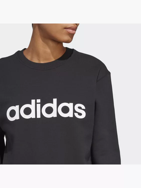Adidas Essentials Linear French Terry Sweatshirt 2 Adidas Essentials Linear French Terry Sweatshirt – Bild 2