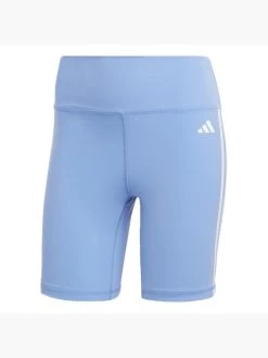 Adidas Training Essentials 3-Streifen High-Waisted Kurze Leggings