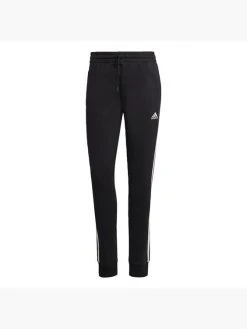 Adidas Essentials 3-Streifen French Terry Cuffed Hose