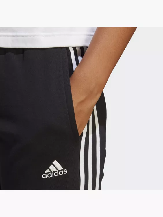 Adidas Essentials 3-Streifen French Terry Cuffed Hose 2 Adidas Essentials 3-Streifen French Terry Cuffed Hose – Bild 2