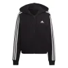 Adidas Essentials 3-Streifen French Terry Bomber Kapuzenjacke