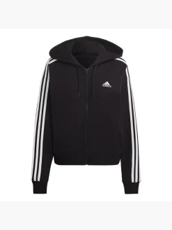 Adidas Essentials 3-Streifen French Terry Bomber Kapuzenjacke