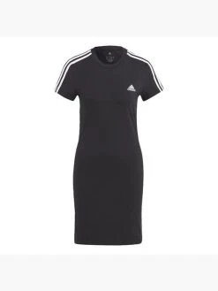 Adidas Essentials 3-Streifen T-Shirt-Kleid