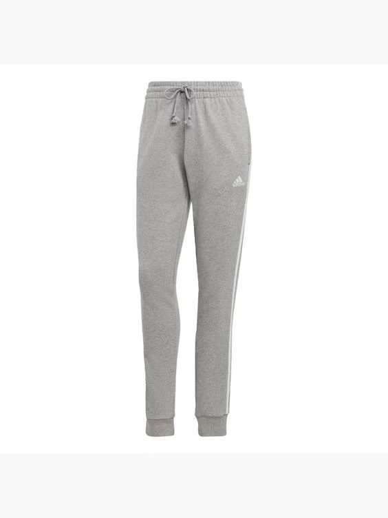 Adidas Essentials 3-Streifen French Terry Cuffed Hose 1 Adidas Essentials 3-Streifen French Terry Cuffed Hose